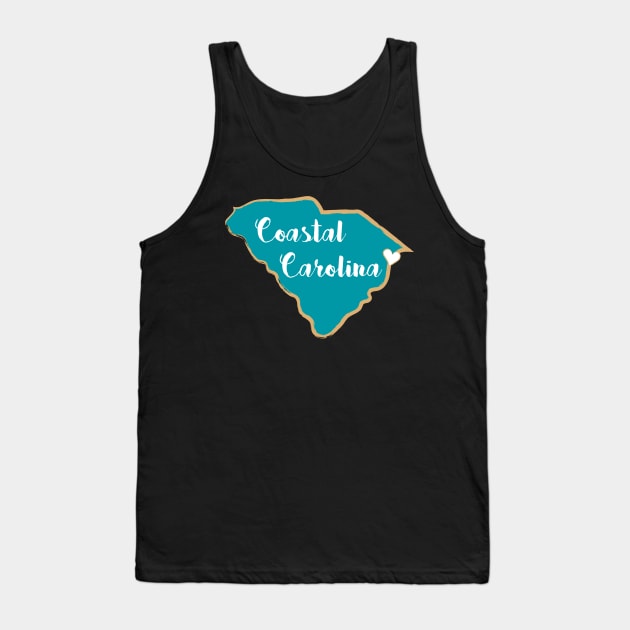 Coastal Carolina Tank Top by LFariaDesign